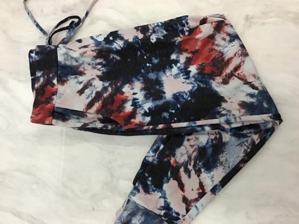 Veronica M Peony Tie Dye Jogger, Large picture