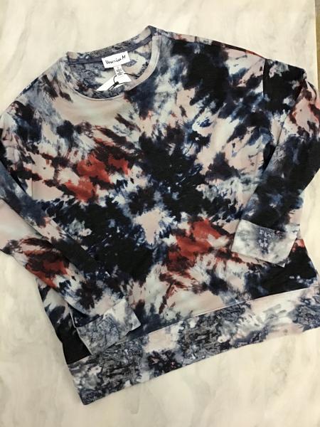 Veronica M Peony Tie Dye Sweatshirt, Medium picture