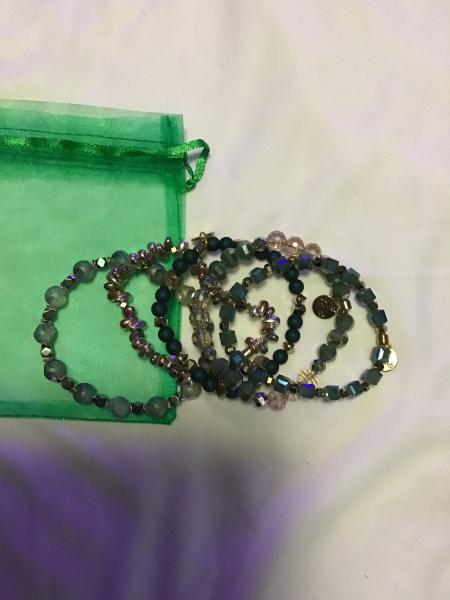Erimish Green Bracelet Set, 5pcs picture