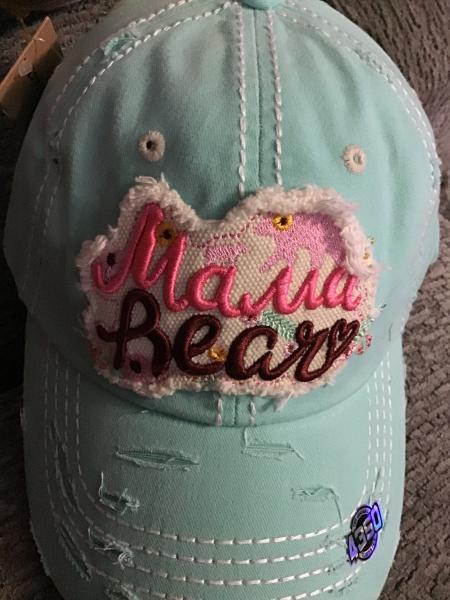 Mama Bear Hat, Mint picture