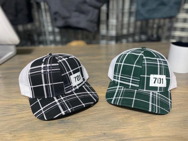 North Dakota Plaid Cap picture