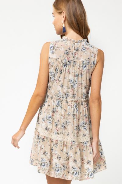 Beige Blossoms Dress picture
