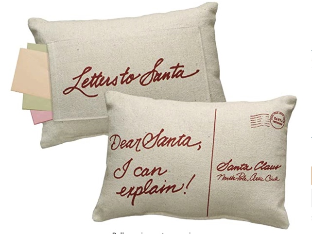 Letter to Santa Pillow