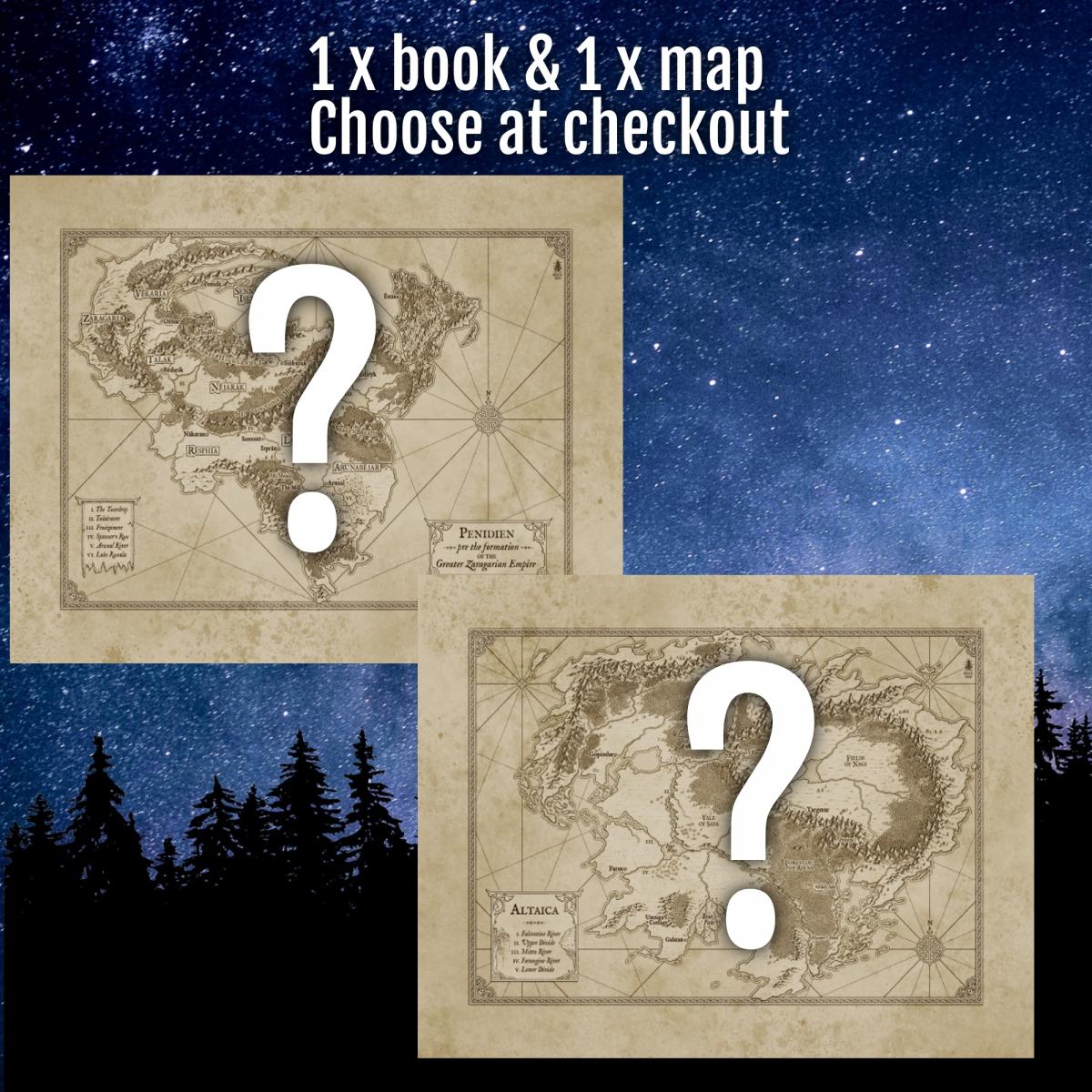 Map and Book Bundle (1 x book & 1 x map) picture