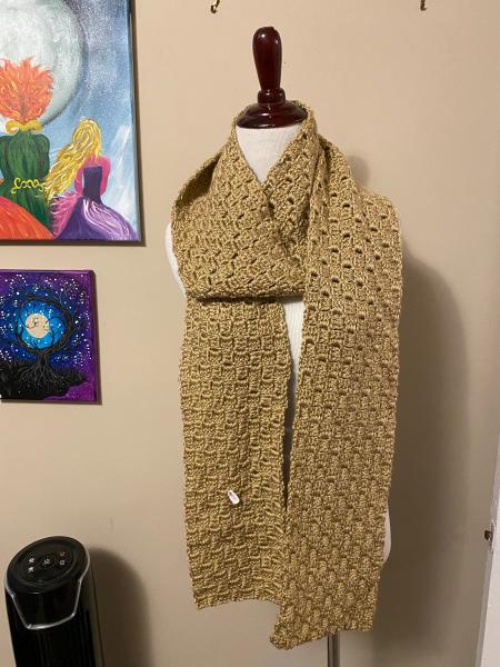 Beige Corner to Corner Scarf picture