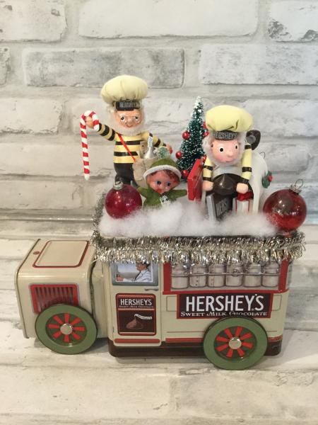 Hershey’s tan truck picture