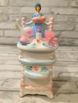 Antique Napcoware baby girl high chair.