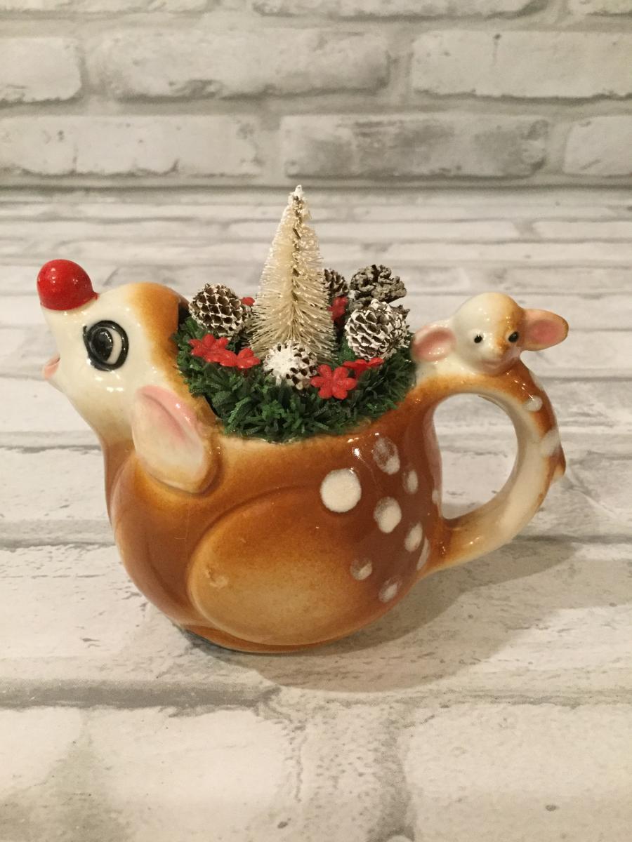 Small brown deer creamer picture