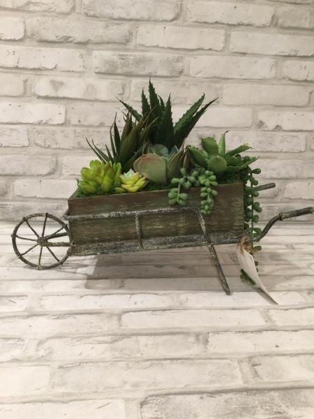 Vintage cactus planter