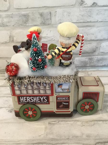 Hershey’s tan truck picture