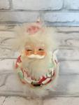 Antique Napco Japan little fur Santa