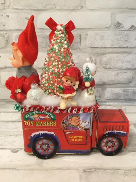 Vintage toy makers truck picture