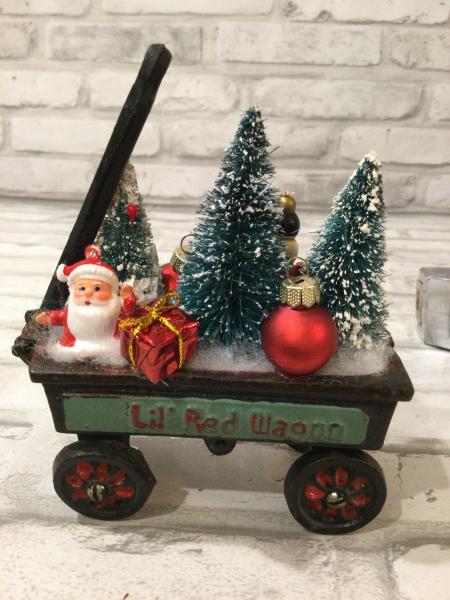 Antique lil red wagon picture