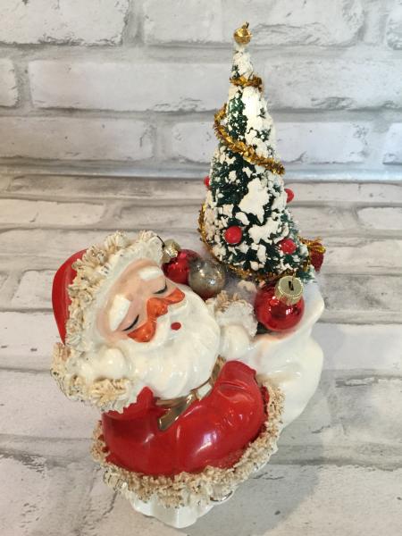 Antique Santa with gift bag picture