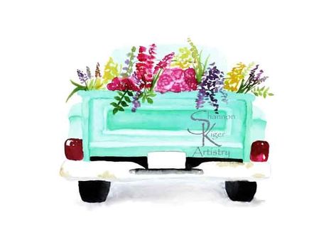 Floral Truck picture