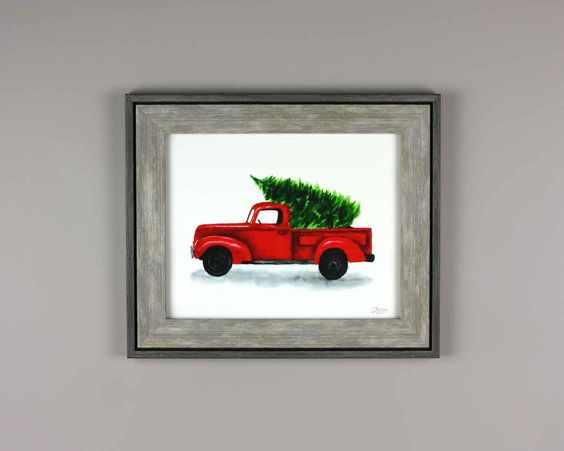 Christmas Tree Truck