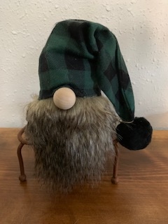 Gnomes with green and black plaid hats picture