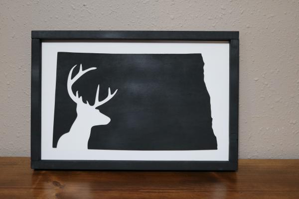 ND Deer Cutout sign (#45)