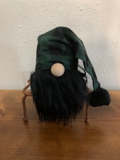 Gnomes with green and black plaid hats picture