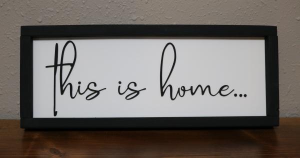 This is home sign picture