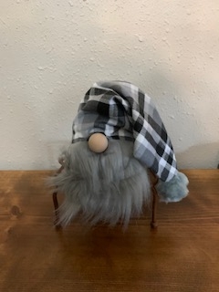 Gnomes with black/gray/white plaid hats picture