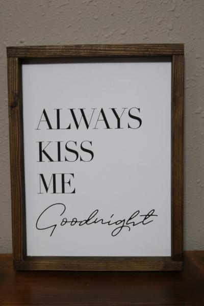 Always Kiss Me Goodnight (#16P) picture