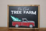 Pine Creek Tree Farm with Truck & Tree (#79P)