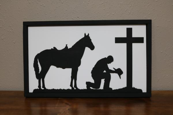 Cowboy with cross (#94) picture