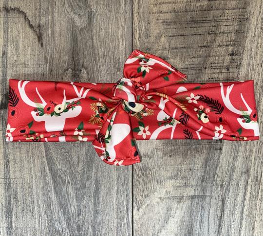 Christmas Deer Knotted Headband picture