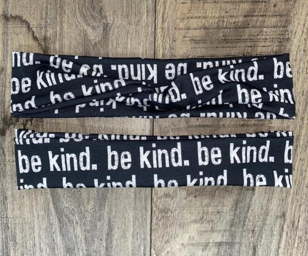 Be Kind Jersey Knit Headband picture