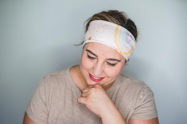 Rainbow Jersey Knit Headbands picture