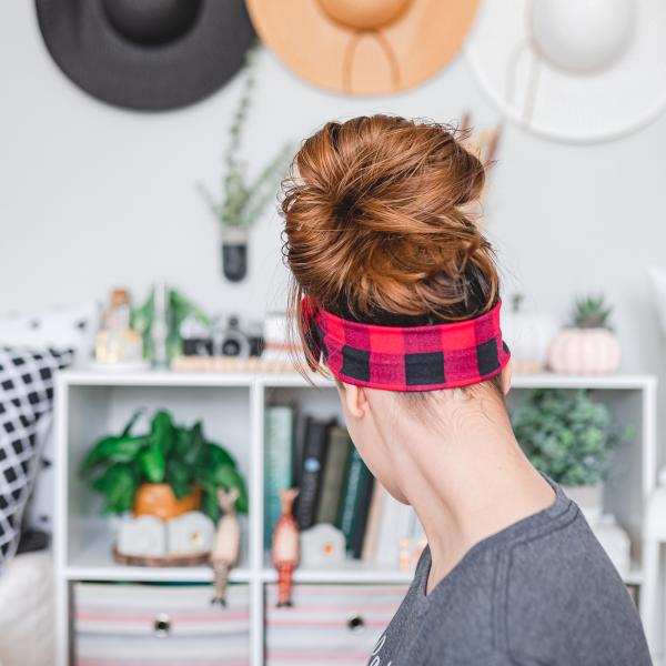 Buffalo Lumberjack Knotted Headband picture