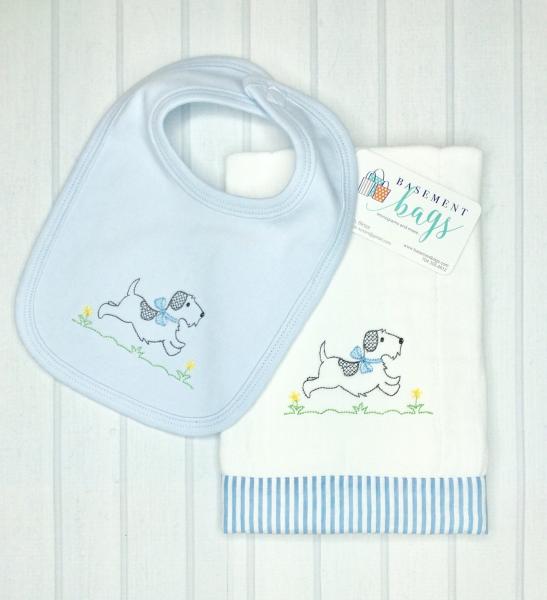 Baby Bib and Burp Set picture