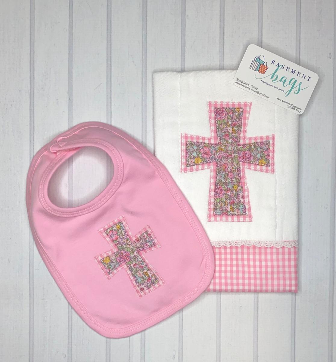 Baby Bib and Burp Set picture