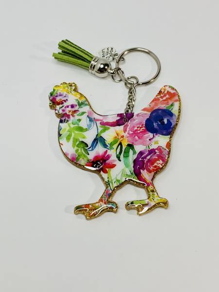 Chicken keychain picture