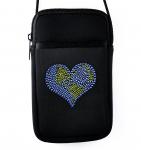 World Love Heart Pami Pocket Cell Phone Purse