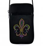 Fleur de Lis Pami Pocket Cell Phone Purse