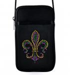 Fleur de Lis Pami Pocket Cell Phone Purse