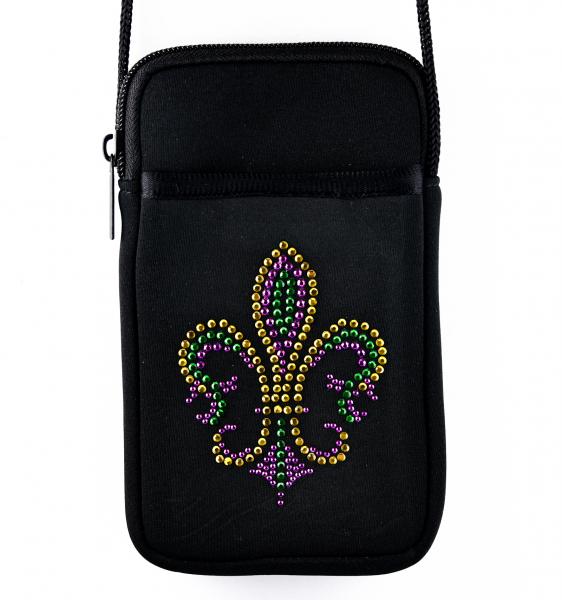 Fleur de Lis Pami Pocket Cell Phone Purse