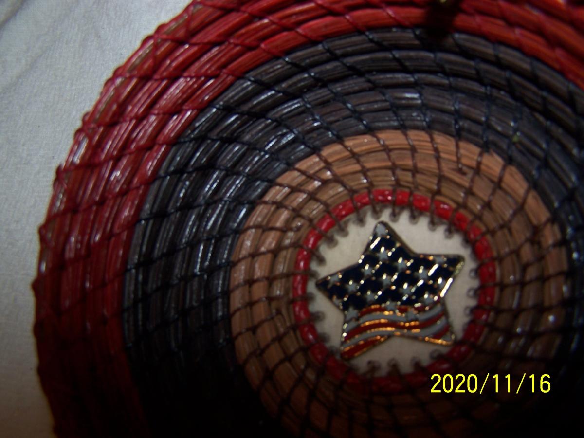 American Pine Needle Basket picture