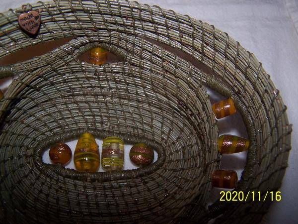 Tropical Pine Needle Basket picture