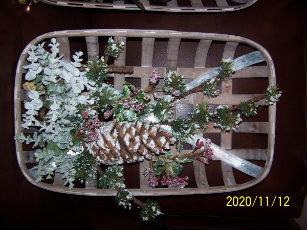 Decorated Wicker Baskets picture