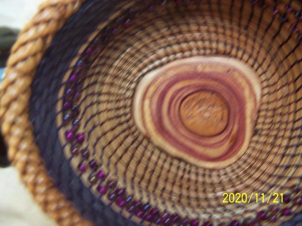 Continuous Coil Pine Needle Basket picture