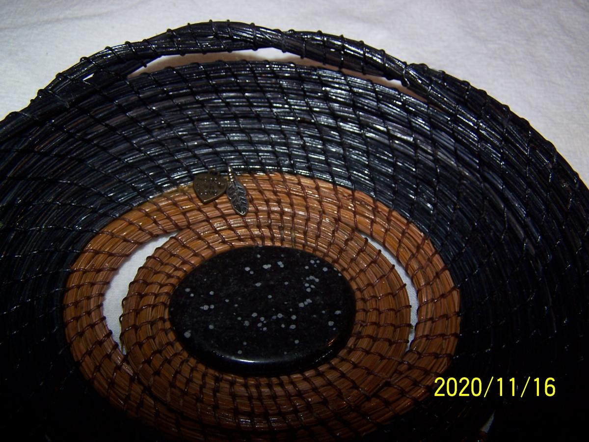 Continuous Coil Pine Needle Basketry picture