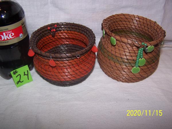 Pine Needle Baskets