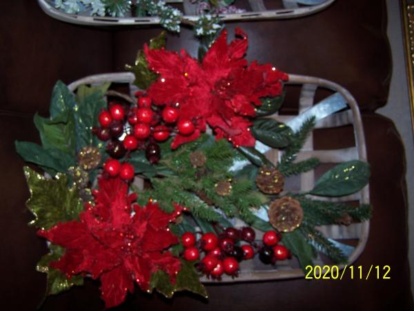 Decorated Wicker Baskets picture