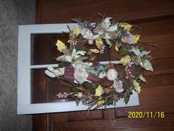 Decorated Window Frame