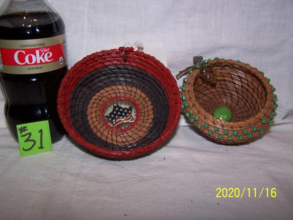 American Pine Needle Basket