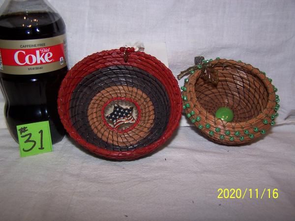 American Pine Needle Basket picture