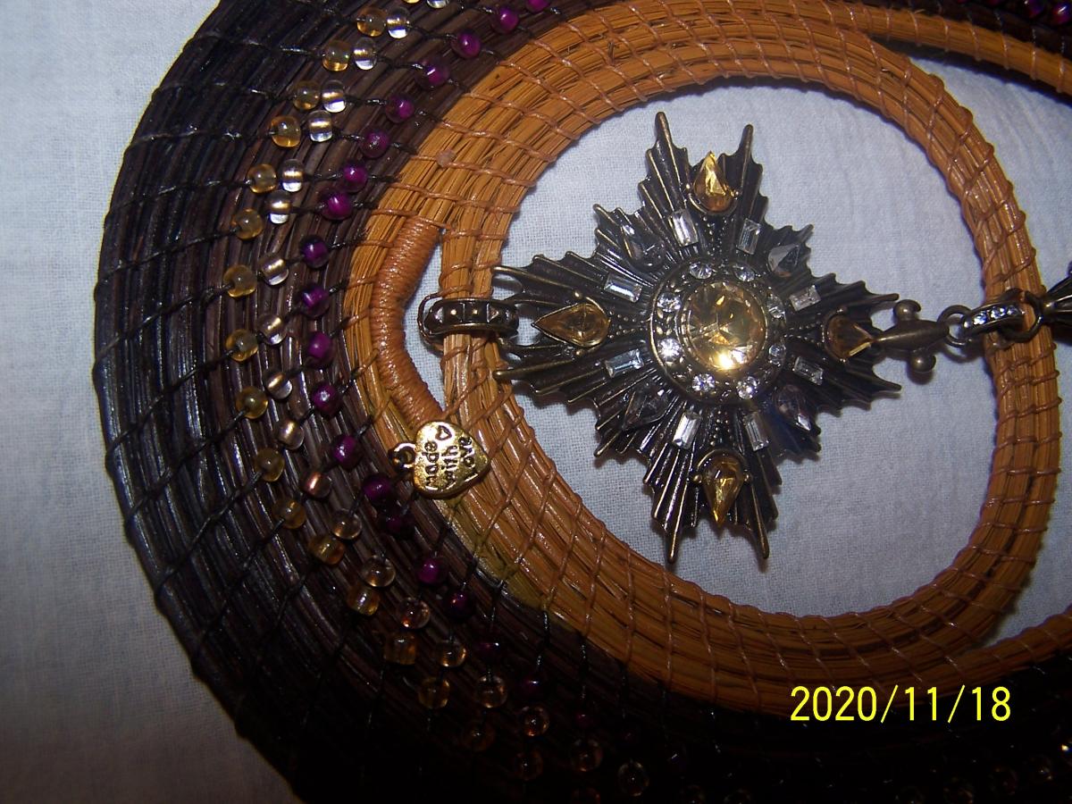 Continuous Coil Pine Needles Wall Hanging picture